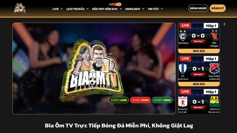 lợi thế của biaomtv là khả năng cập nhật lịch thi đấu nhanh chóng